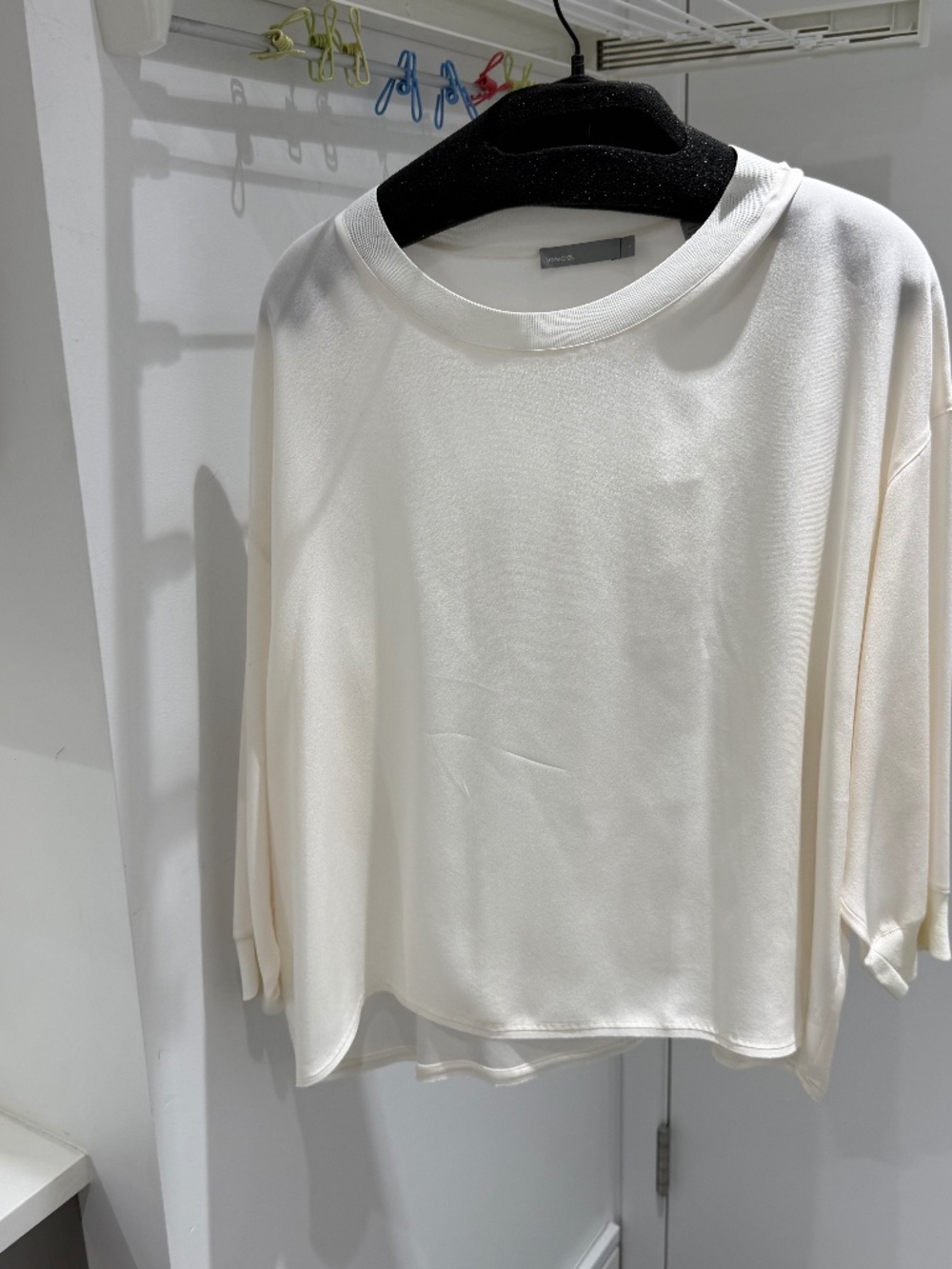 Vince Cream Blouse